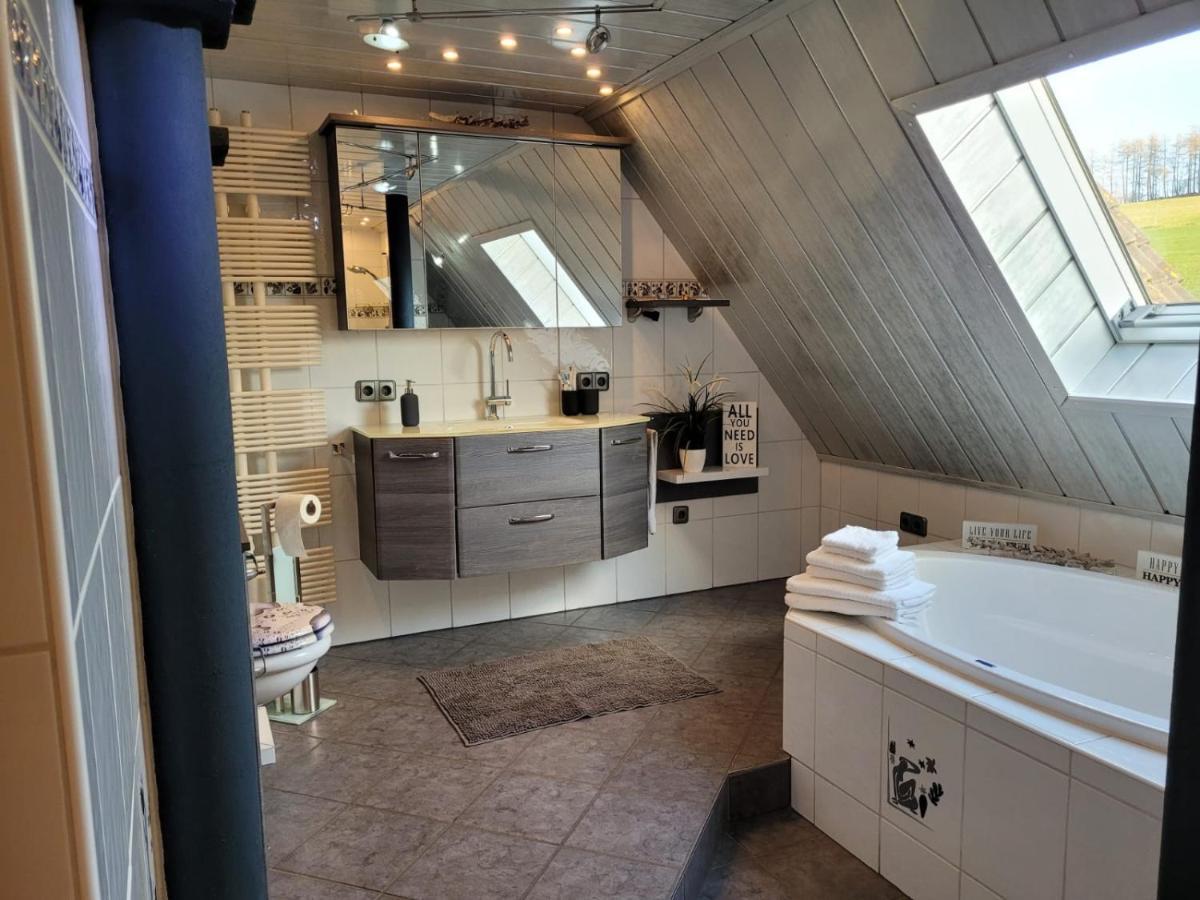 Ferienwohnung Fitness Entspannung Sauna Im Westerwald Derschen Экстерьер фото