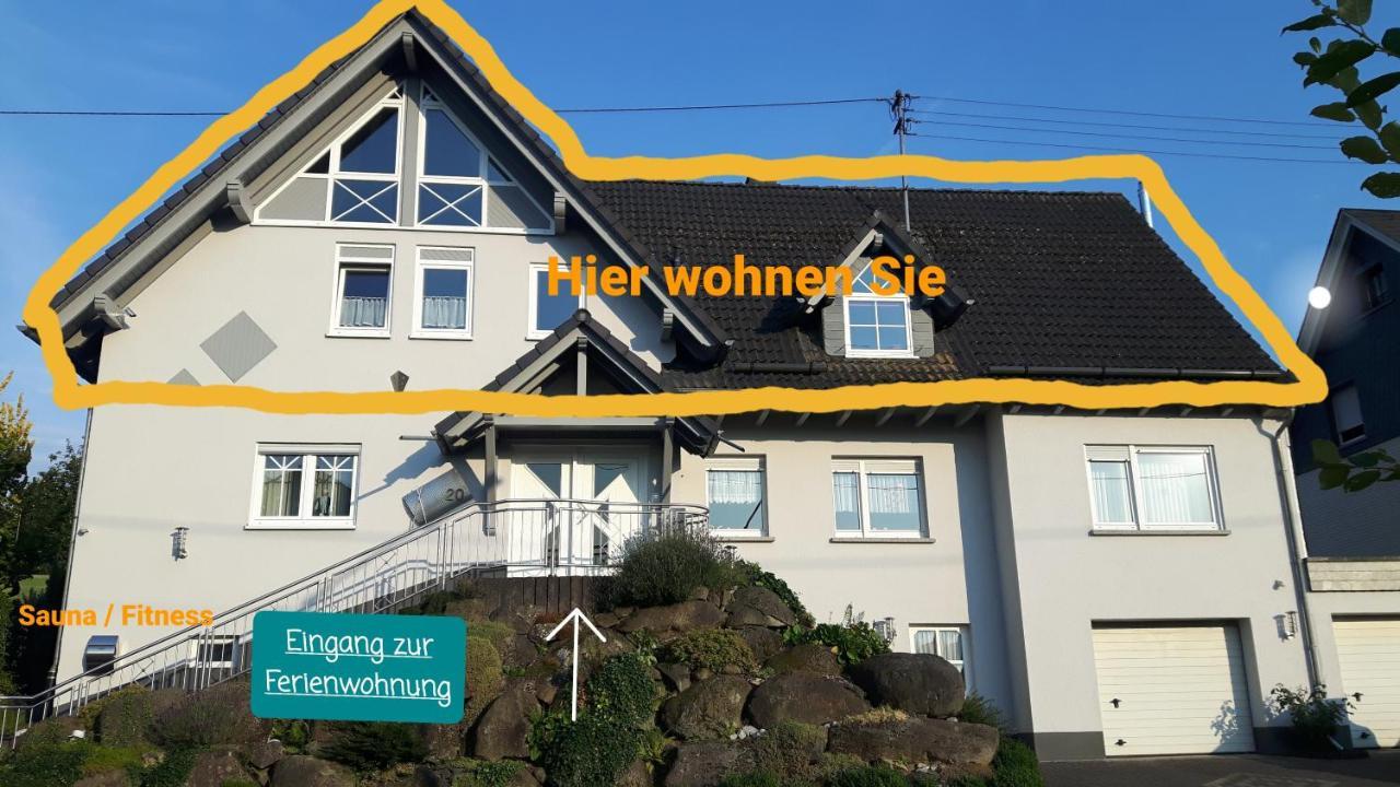 Ferienwohnung Fitness Entspannung Sauna Im Westerwald Derschen Экстерьер фото